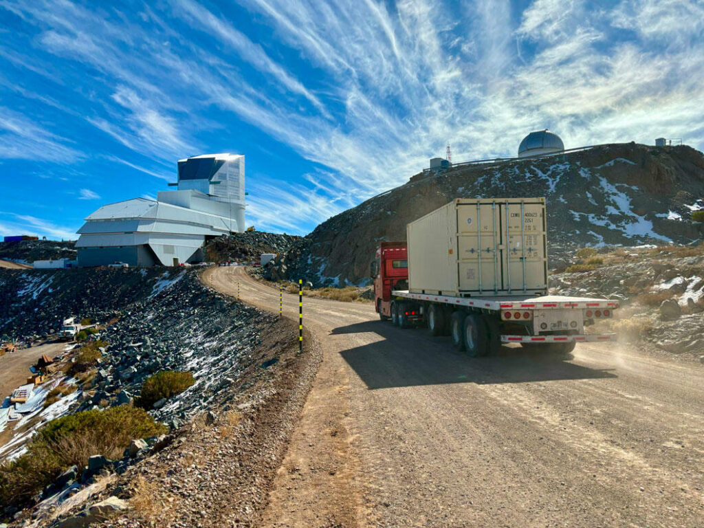 Transport de la caméra