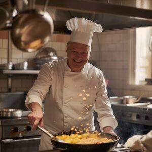 Bruno Le Maire en cuisine