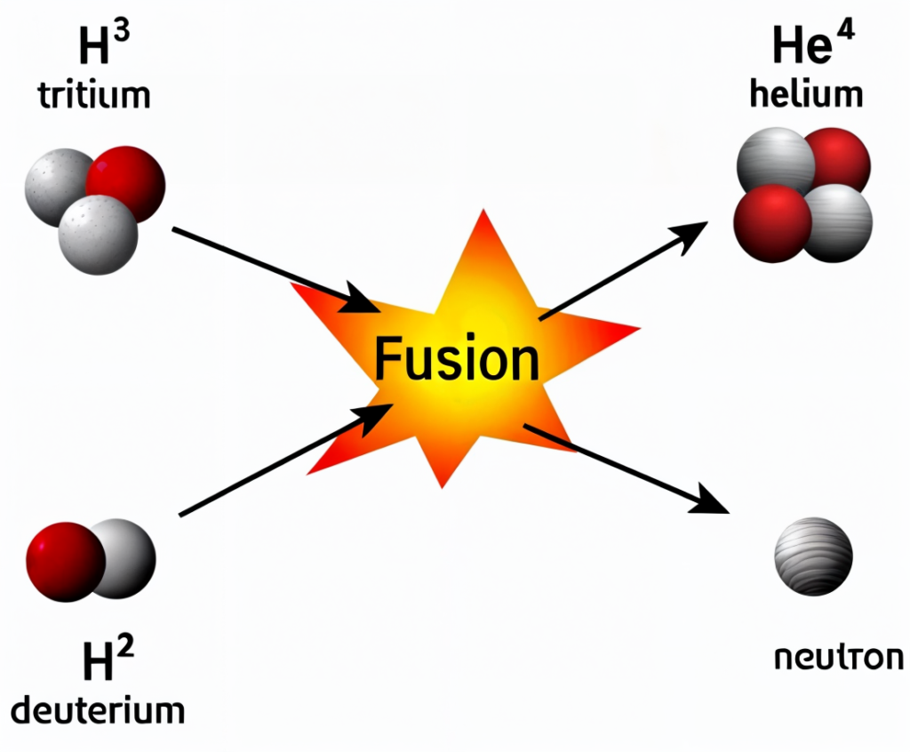 Principe de la fusion nucléaire