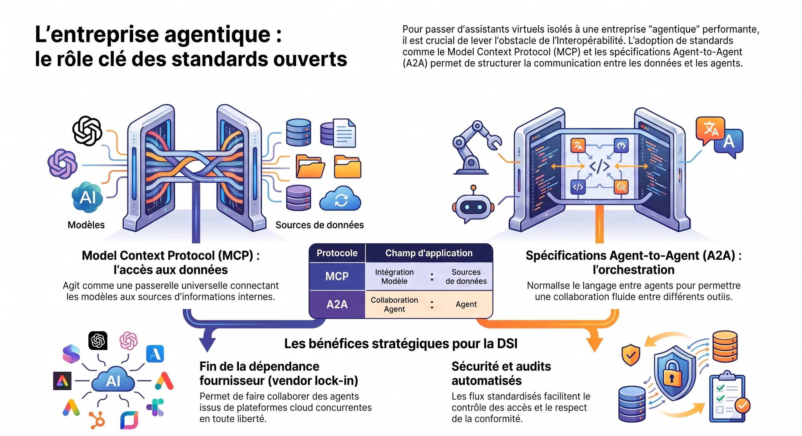 Standards pour l'entreprise agentique